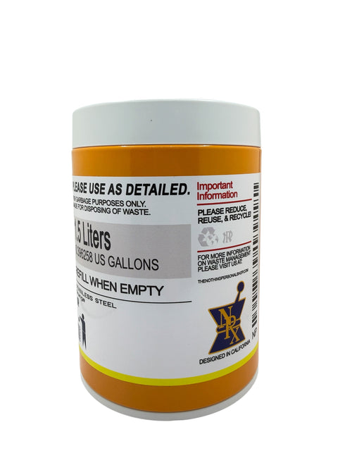 NOTHING PERSONAL PRESCRIPTION TRASH CAN